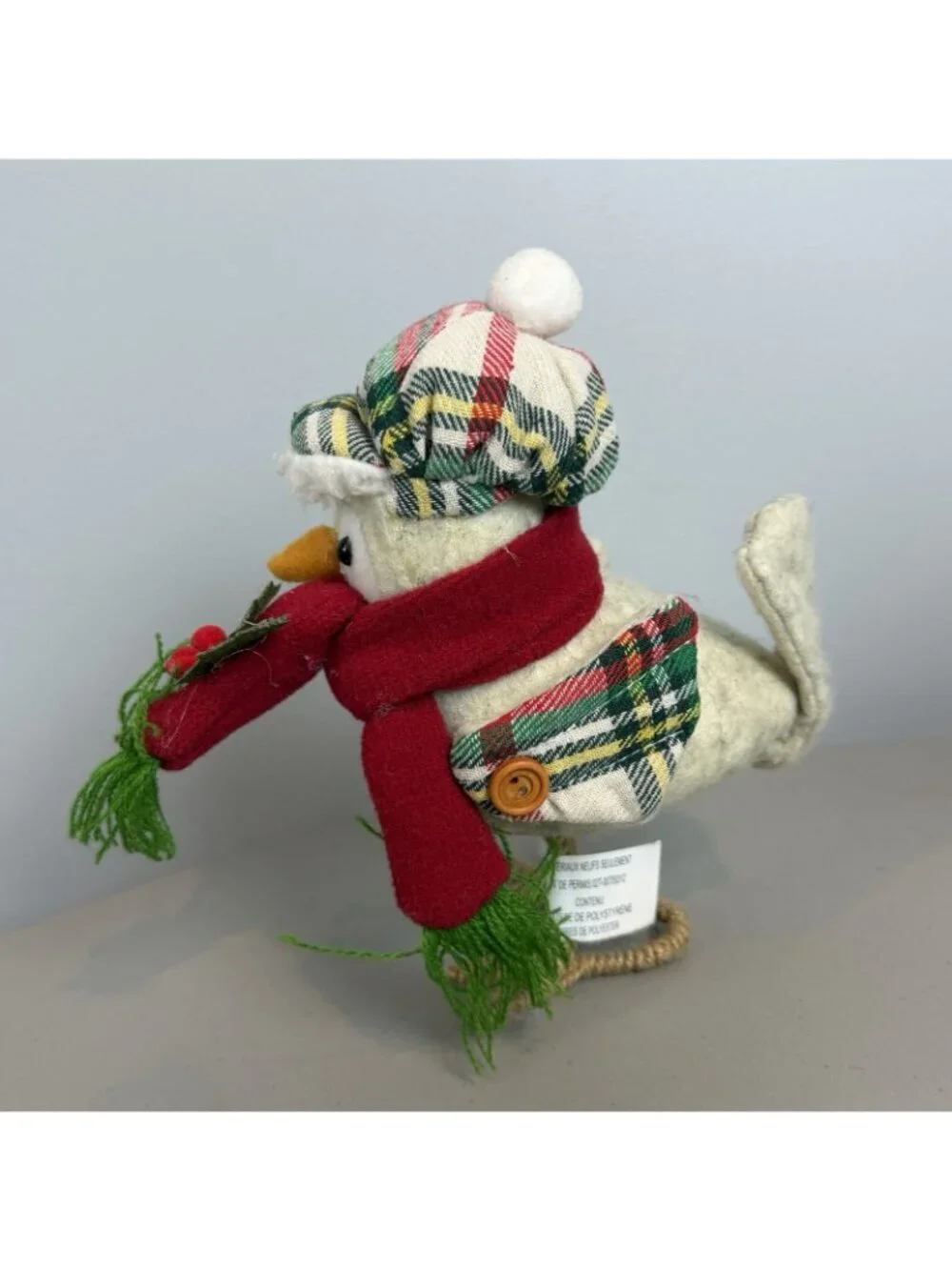 4 Felt Birds Christmas Winter Theme Featherly Sprtiz? Wondershop? Unknown Brand